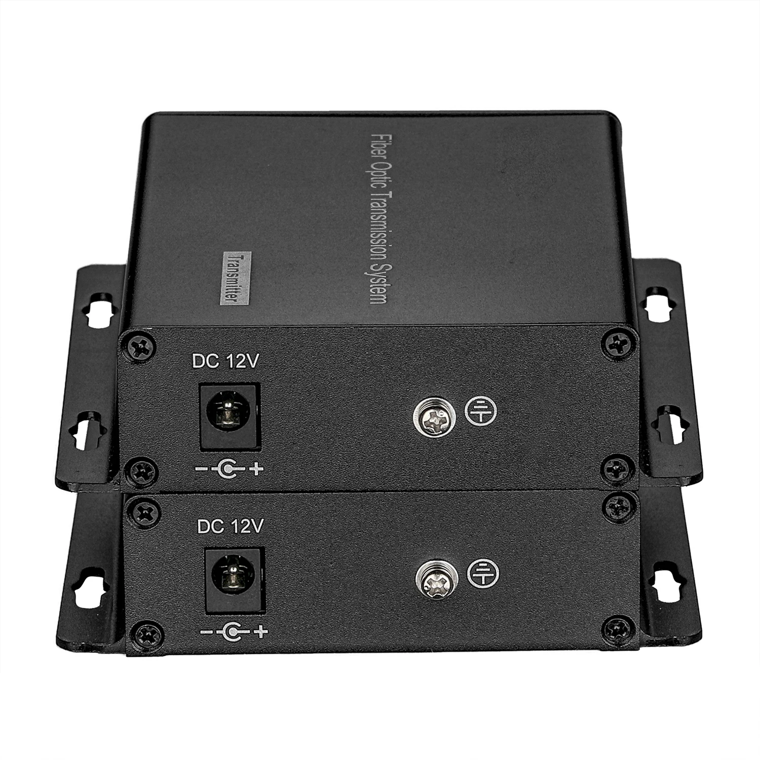 1 channel 4K30Hz DVI video;1 channel bidirectional RS485 data 4K30Hz DVI Fiber Optic Converter