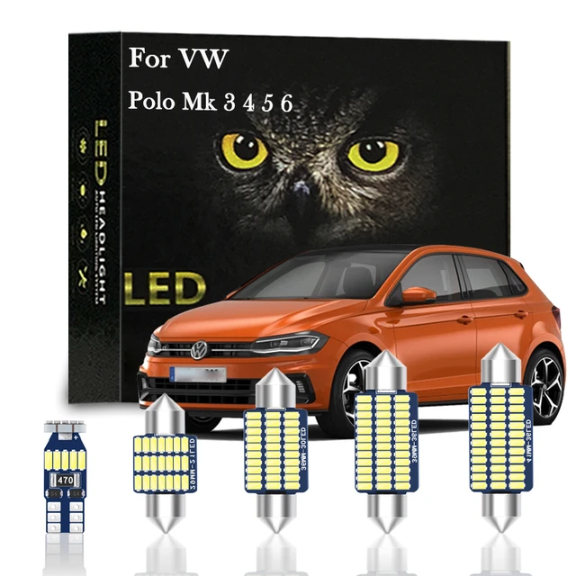 LED Kennzeichenbeleuchtung VW Golf 3 Polo 6N Seat Ibiza Cordoba SET -  AliExpress