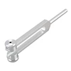 6Pcs/Set 128Hz 256Hz 512Hz 1024Hz 2048Hz 4096Hz Tuning Fork With Hammer For Tuning Fork Kit Healing Sound Vibration Tool 5