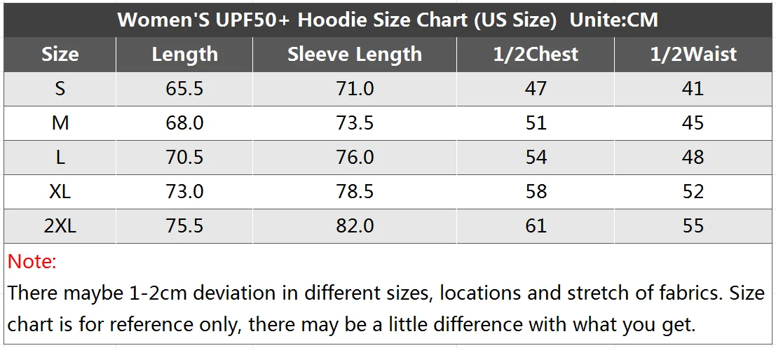 Damen UPF 50+ Rash Guard Langarmshirts Sonnenschutz Schnell trocknend Leichtes T-Shirt Schwimmen Wandern Laufen Angeln – Detail 1