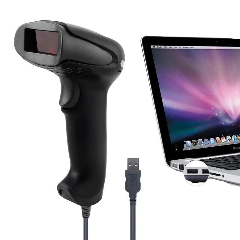 

NETUM Barcode Scanners Portable Laser High Speed Handheld USB Wired 1D Bar Code Reader For POS System