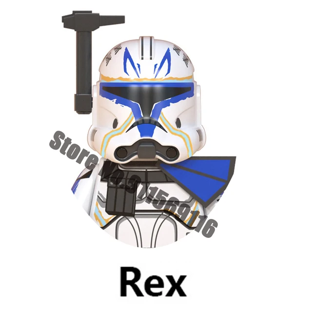 Brand Disney Clone Troopers Wolffe Building Blocks Commander Cody Rex Colt Blitz The Bad Batch Bricks Elite Squad Troopers Toys D-WM2005