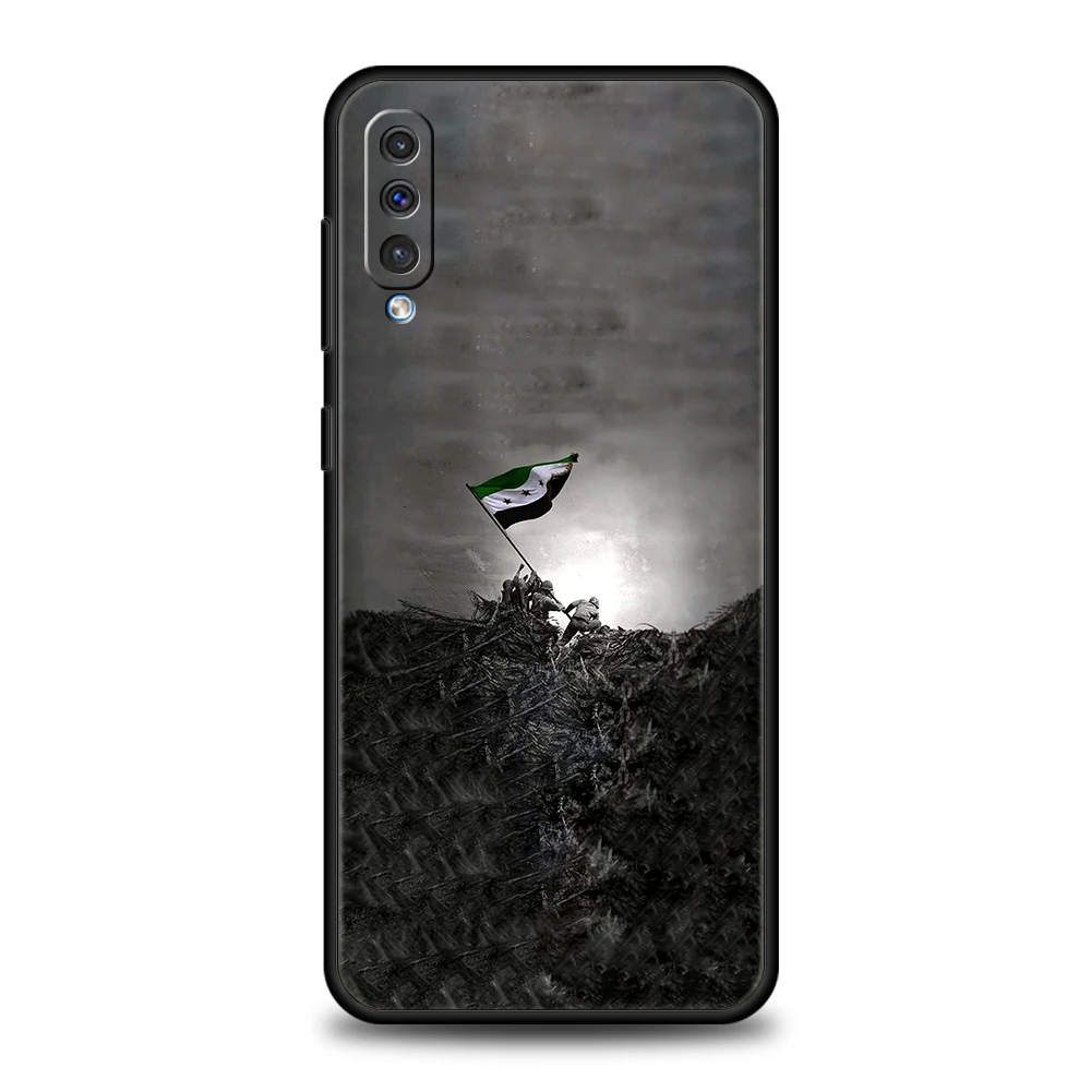 Syrian Syria Flag Handy hülle für Samsung Galaxy A24 A13 A53 A73 A33 A22 A12 A02 A03 A05 A70 A50 A10 A20 5g Silikon hülle – Detail 4