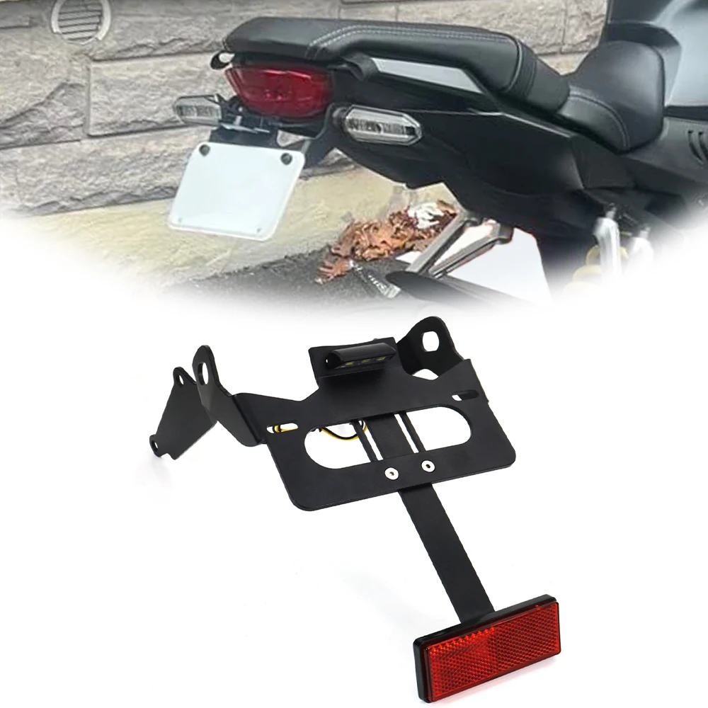 Motorcycle Rear Tail Tidy For Honda CBR650R CB650R -2025 CB1000 Hornet 2025 License Plate Holder Bracket Fender Eliminator motorcycle license plate holder