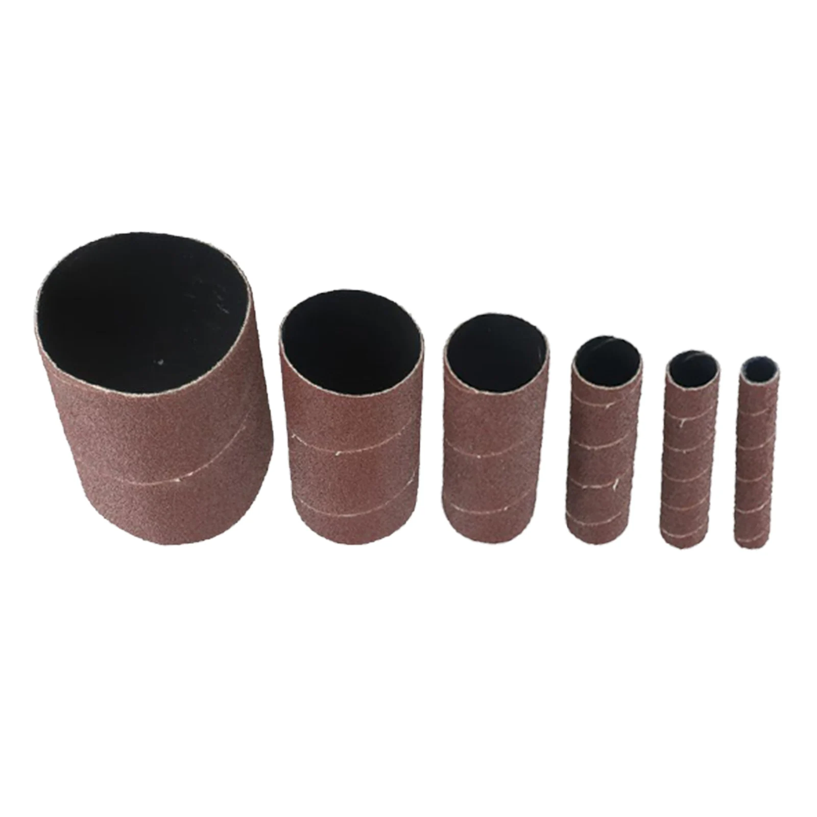 

4.5\" Sanding Drum 6*/set 6pcs Alumina Drum For Cleaning And Deburring Kit Sanding Paper Sleeves Nice Portable