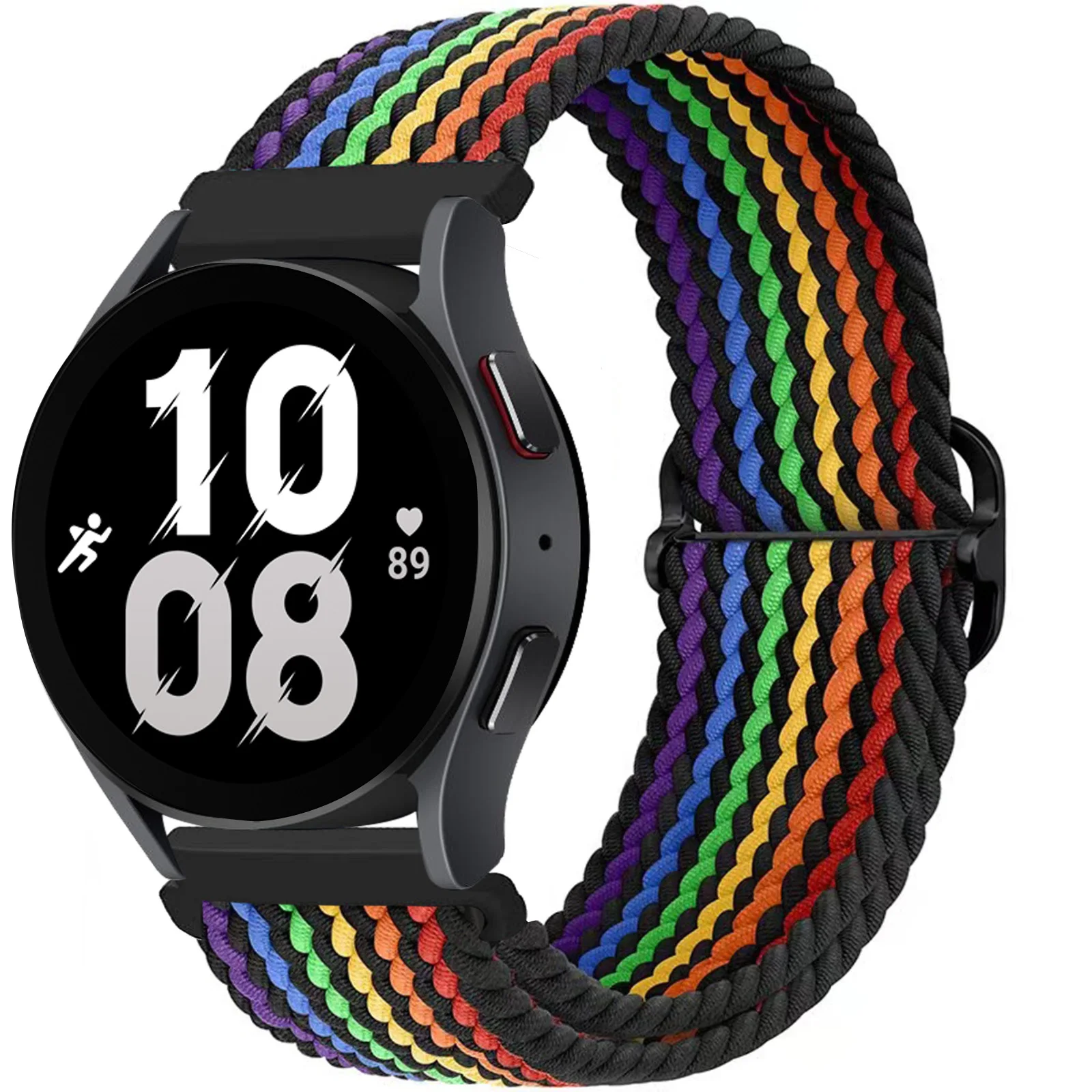 Elastic Braided Solo Watch Bracelet - 20mm Band