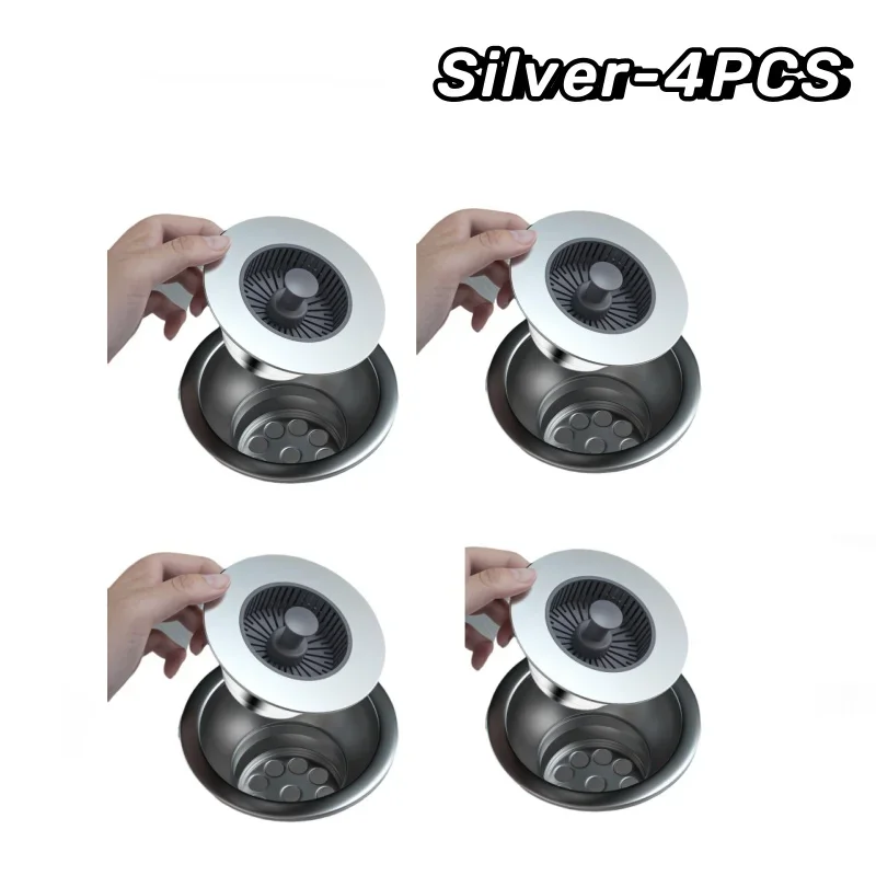 Silver-4PCS
