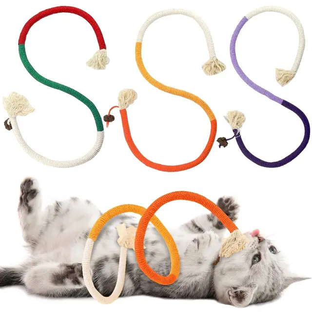Celery Pets Cat Chew Rope, Cotton Chew Rope Toys for Cats, Catnip-Infused Organic Cotton Chew Rope Toys 𝐟𝐨𝐫 Cats, 𝐟𝐨𝐫 All