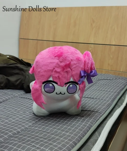 Adorable Plush Doll Throw Pillow - Cute Anime-Inspired Plushie Toy & Mascot Gift