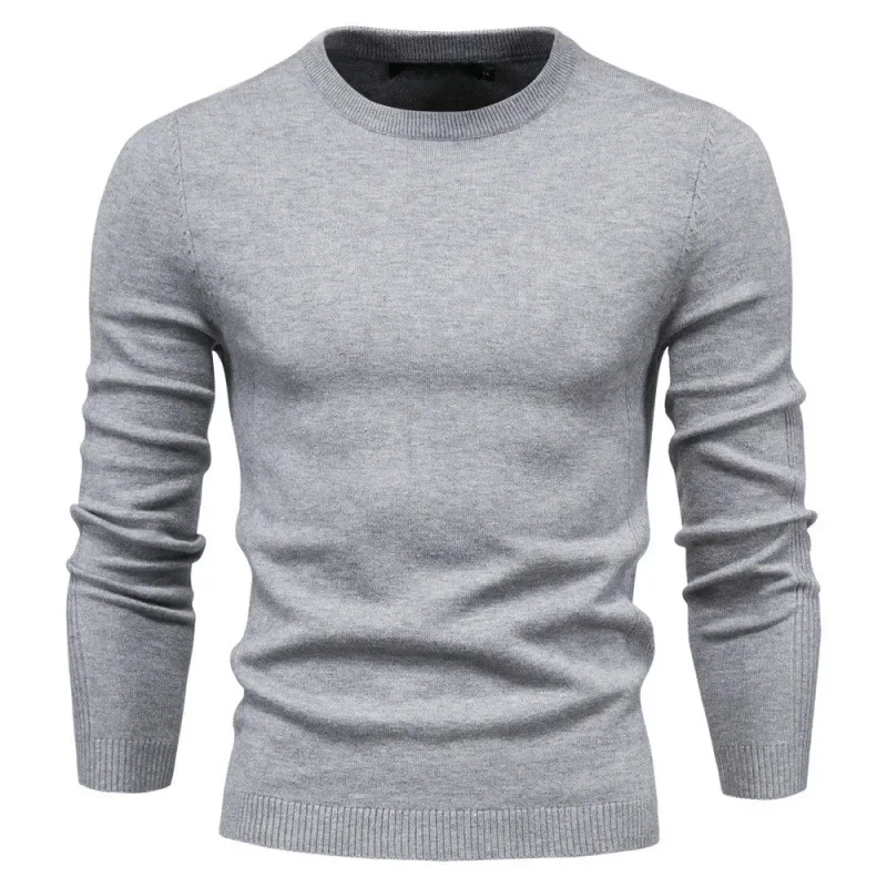 Round neck gray