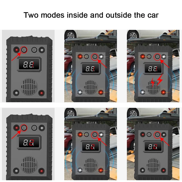 12V-24V Rat Anti-Rat Repeller Egér Visszataszító Egér-Tároló Nem Mérgező Tartás - Image 4