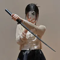 3D Gravity Knife Katana Stretchable Cos Decompression Creative Retractable Katana Toy 3D Printing Gravity Sword Gifts For Friend 1