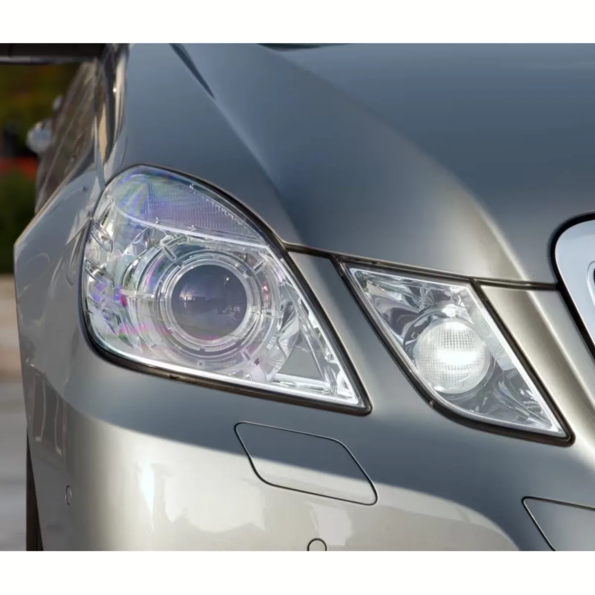 1 Pair Headlight Lens Cover Replacement For Mercedes-Benz E Class W212 2009-2013 Headlight Housing for A2128209561, A2128209661