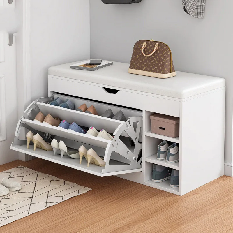 

Modern Women Shoe Men Storage Display Wood Shoe Living Room Home Entry Armoires De Salon Interior Decoration