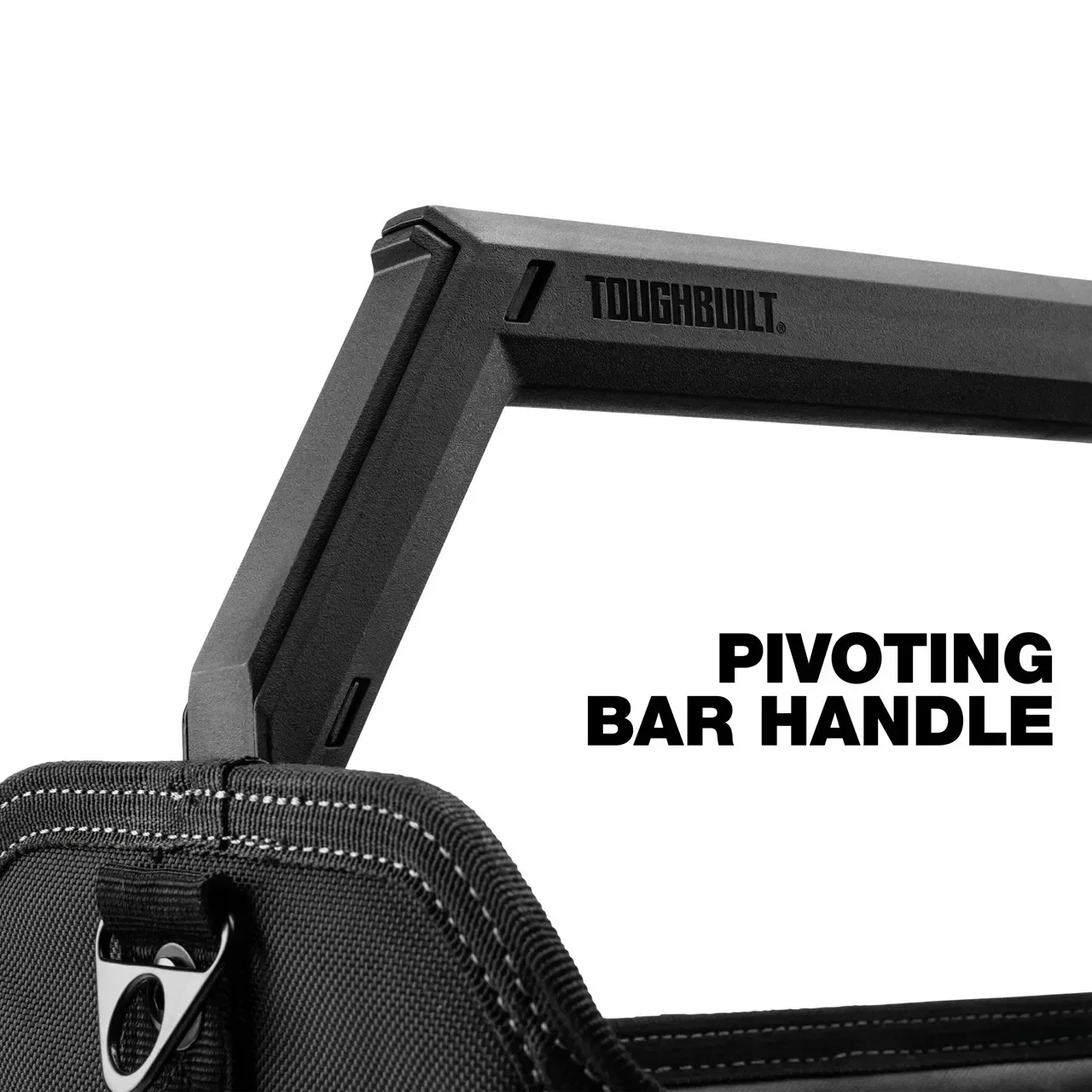 터프빌트 스태커블 숄더백 핸드헬드 공구 블루 스토리지 툴박스 TB-B1-S-80C