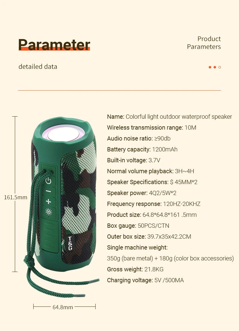 Wireless Portable Bluetooth Speaker Radio FM AUX PC TV Sound Music Box Bluetooth For Handsfree Subwoofer_voghion.com