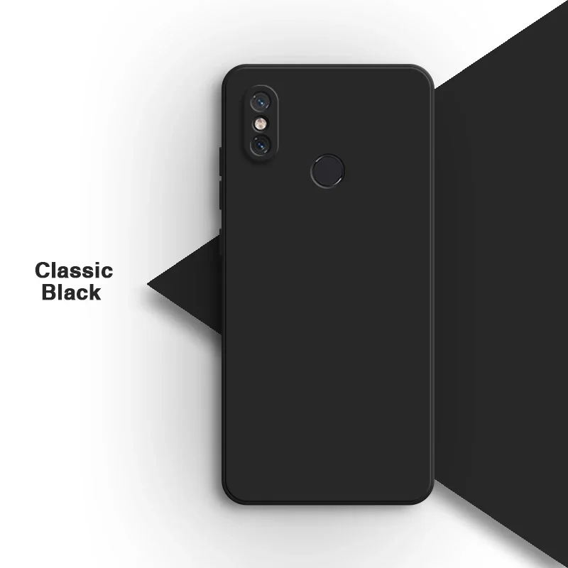 Premium Liquid Silicone Soft Back Cover - Original Fashion High-Quality Phone Case