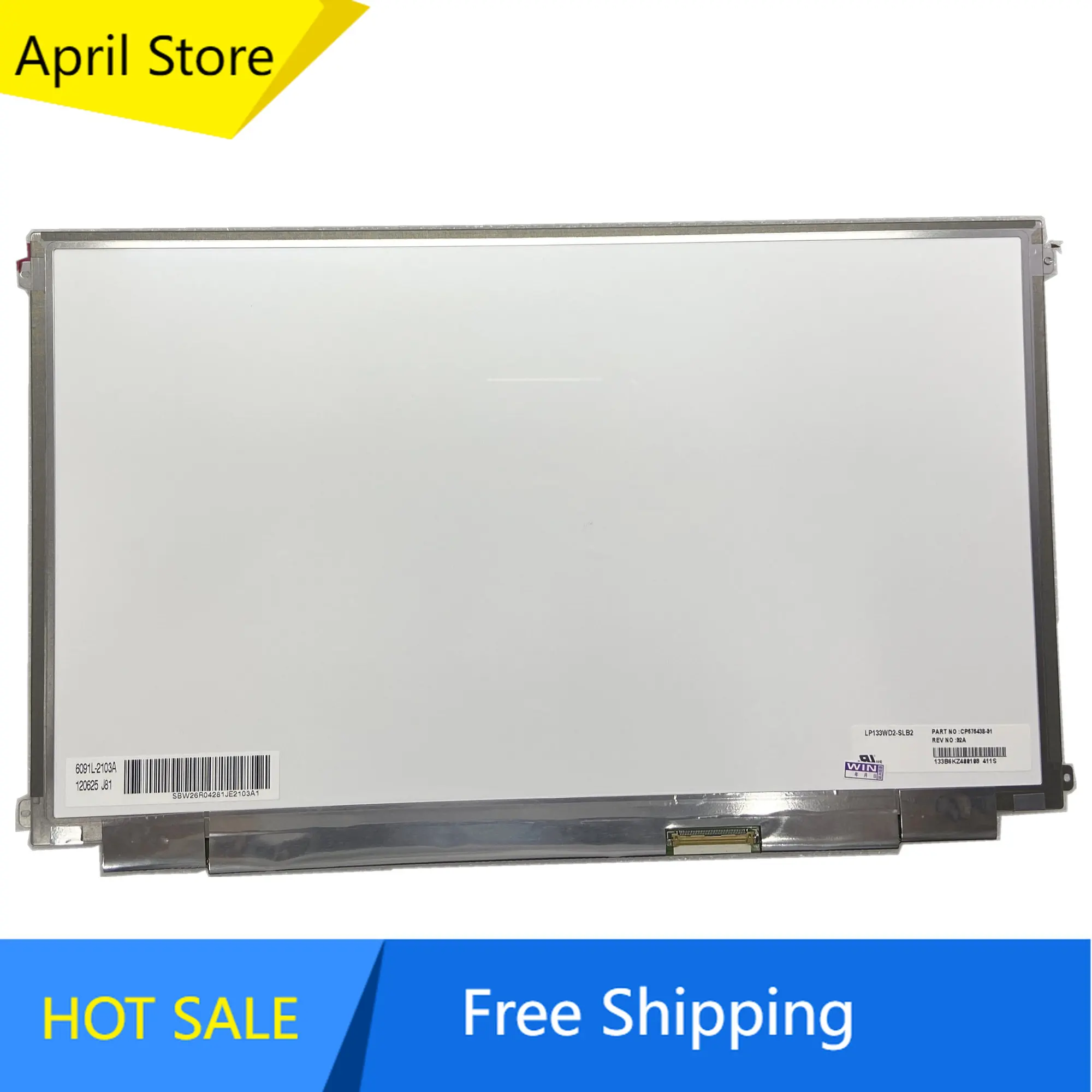 

LP133WD2-SLB2 13.3'' Laptop LCD Screen Panel Matrix 1600 * 900 LVDS 40 pin