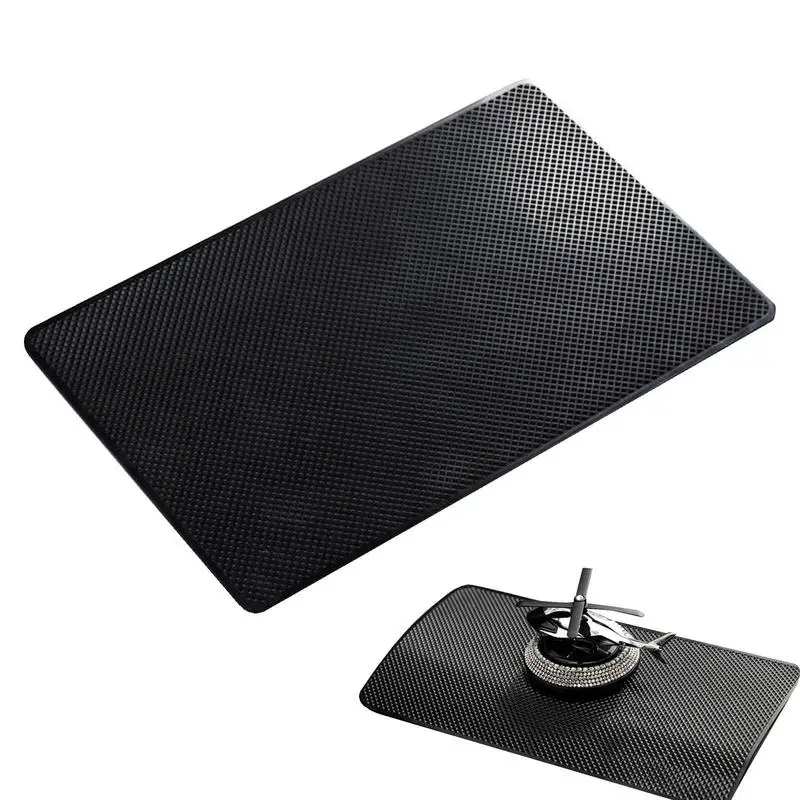Car PVC Anti Slip Mat Phone Holder Automobiles Interior Dashboard Non