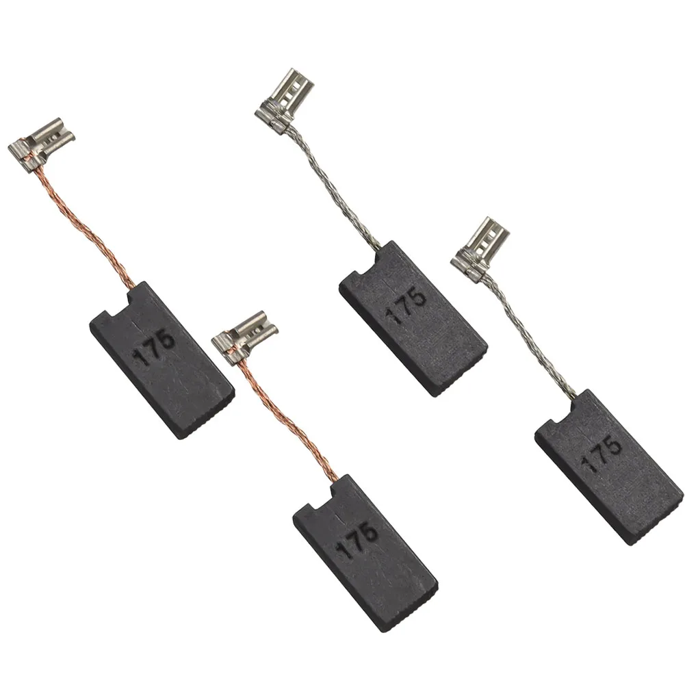 CB175 앵글 연마기 카본 브러시, 전동 공구 흑연 브러시, HR5210C HR4510C HM1213C HM1203C CB-175 195844-2 용, 4 개