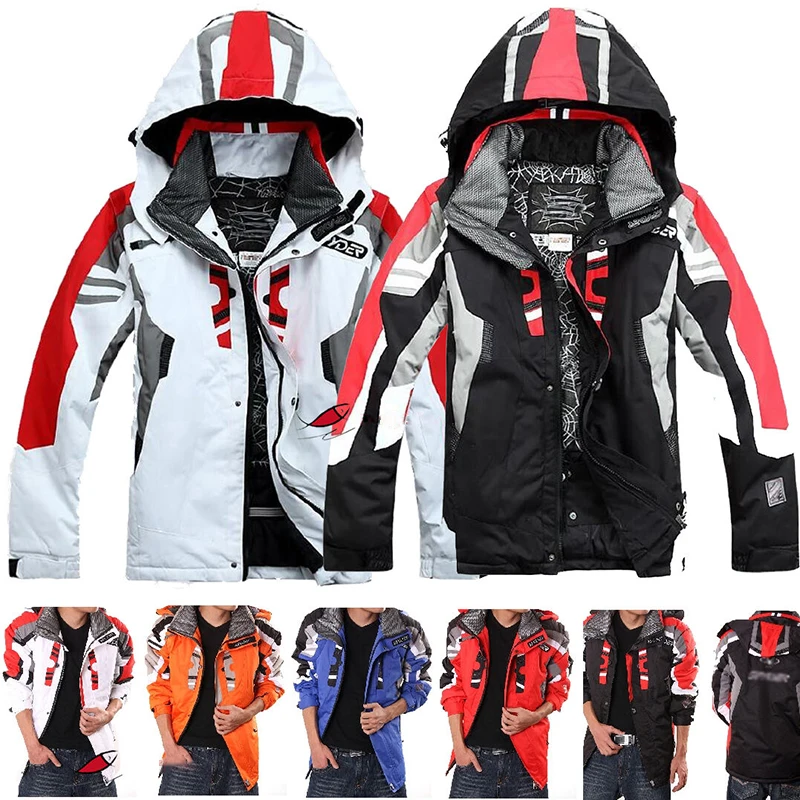 Super Warm Top Outdoor Snowboard Ski Jacket Men Winter Hooded Warm Parkas Waterproof Skiing Jacket