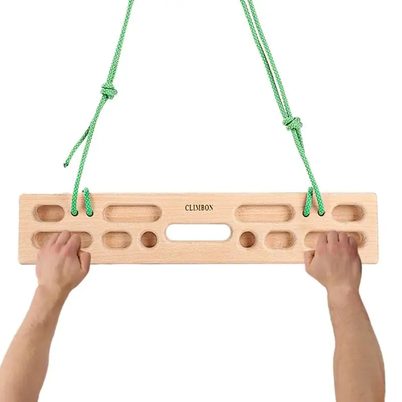 

Climbing Hangboard Rock Climbing Hangboard Forearm Exerciser Climbing Grip Strength Trainer Board For Beginners And Advanced