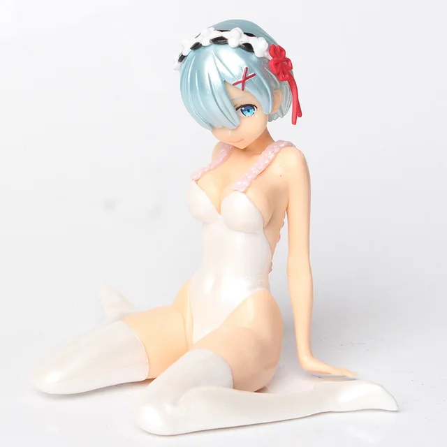 Anime Re:Life in a different world from zero Rem Figure Face change Maid  outfit tray Meteor hammer Rem Action Figure Model toys - AliExpress