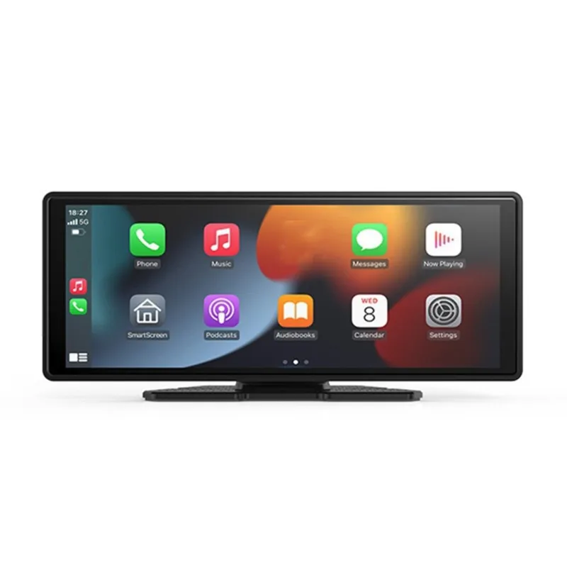 A13E-유니버설 10.26인치 차량용 라디오 멀티미디어 플레이어 터치스크린 1080P HD 무선 카플레이 지원 IOS 안드로이드 카메라 AUX/FM