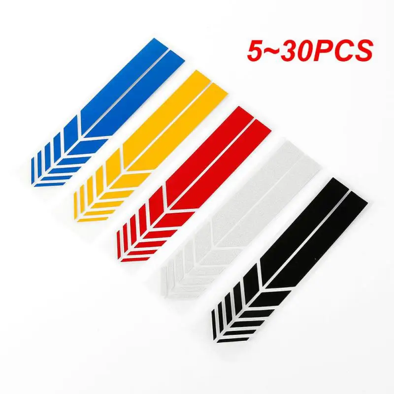 

5~30PCS Car Racing Stripe Stickers Durable Waterproof Racing Strips Side Rear View Mirror Decor Decal Universal 3d Color Stripe