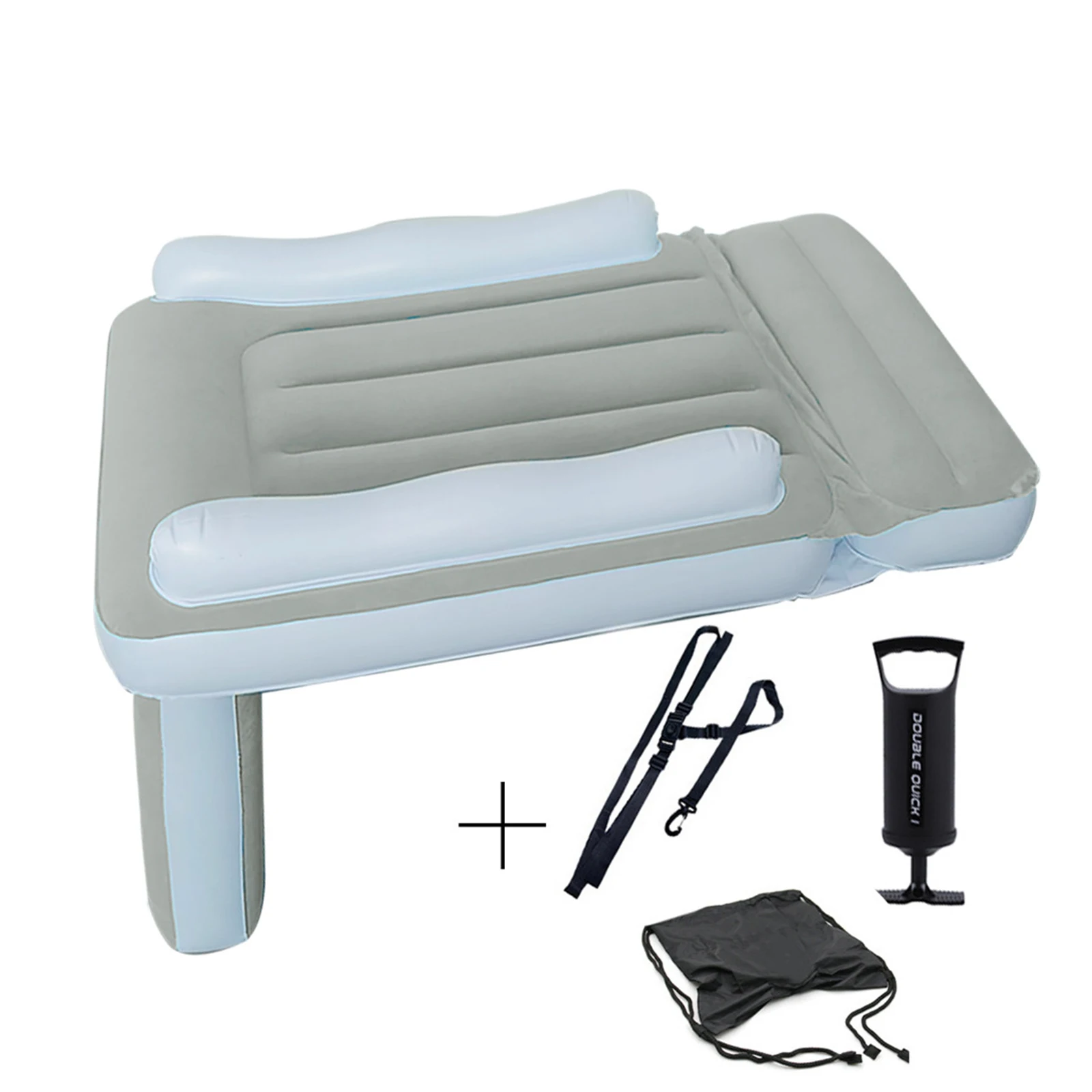 Aereo Auto Car Bed bambini gonfiabile bambino bambino viaggio aereo letto con pompa a mano cintura di sicurezza addensato Air Bed accessori