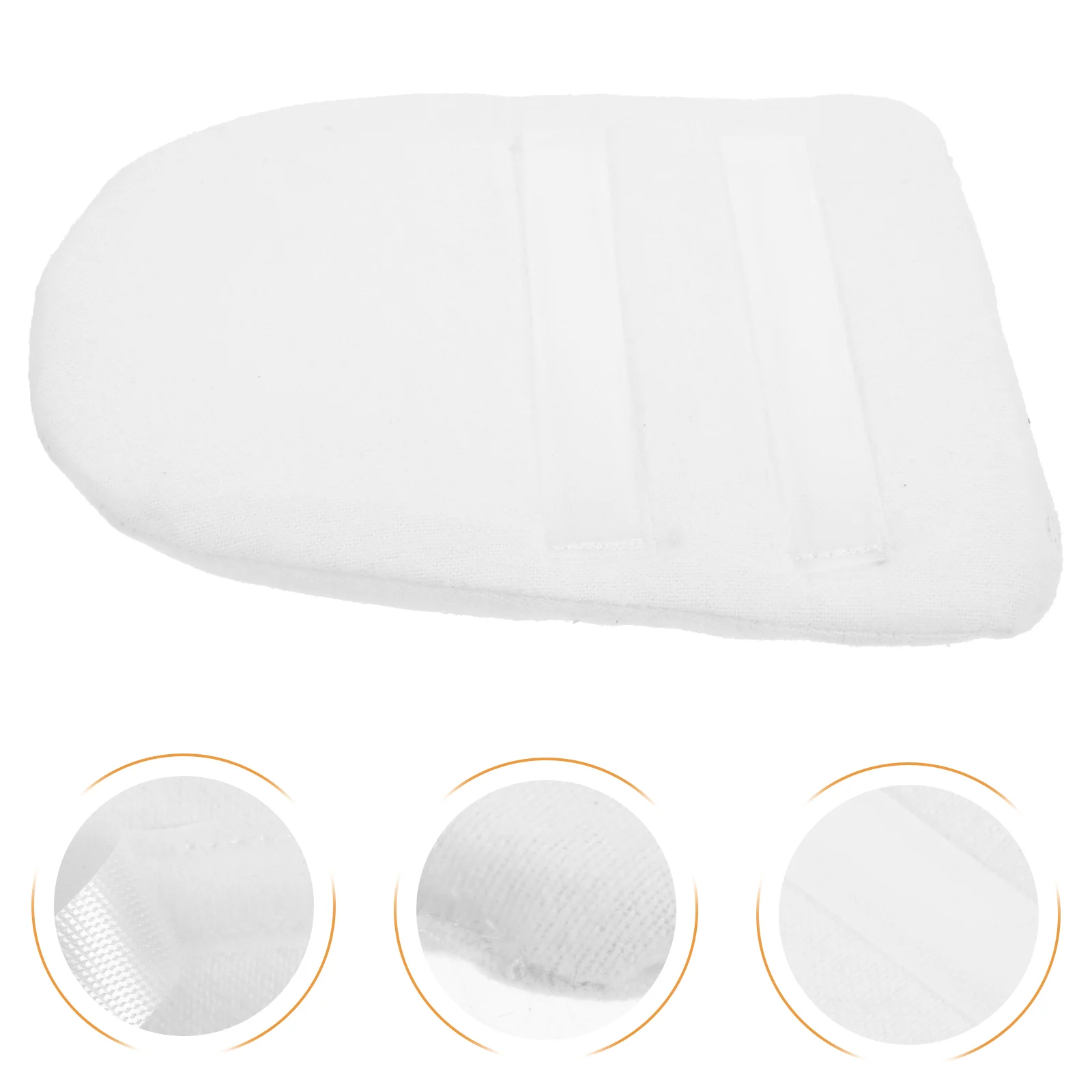 2 Pcs Heart Self Adhesive Shoulder Pads Girdle Pillow Strap Protector Washable Covers Cushions Port Cotton Bras