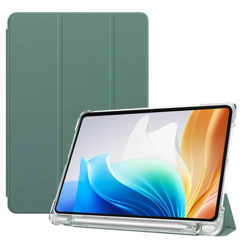 Versatile 11.4-Inch Tablet Case with Pencil Holder and Tri-Folding Stand