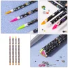 4 Pcs Drilling Tool Nail Crayon Tools Paraffin Wax Pencil Rhinestone Picker 4