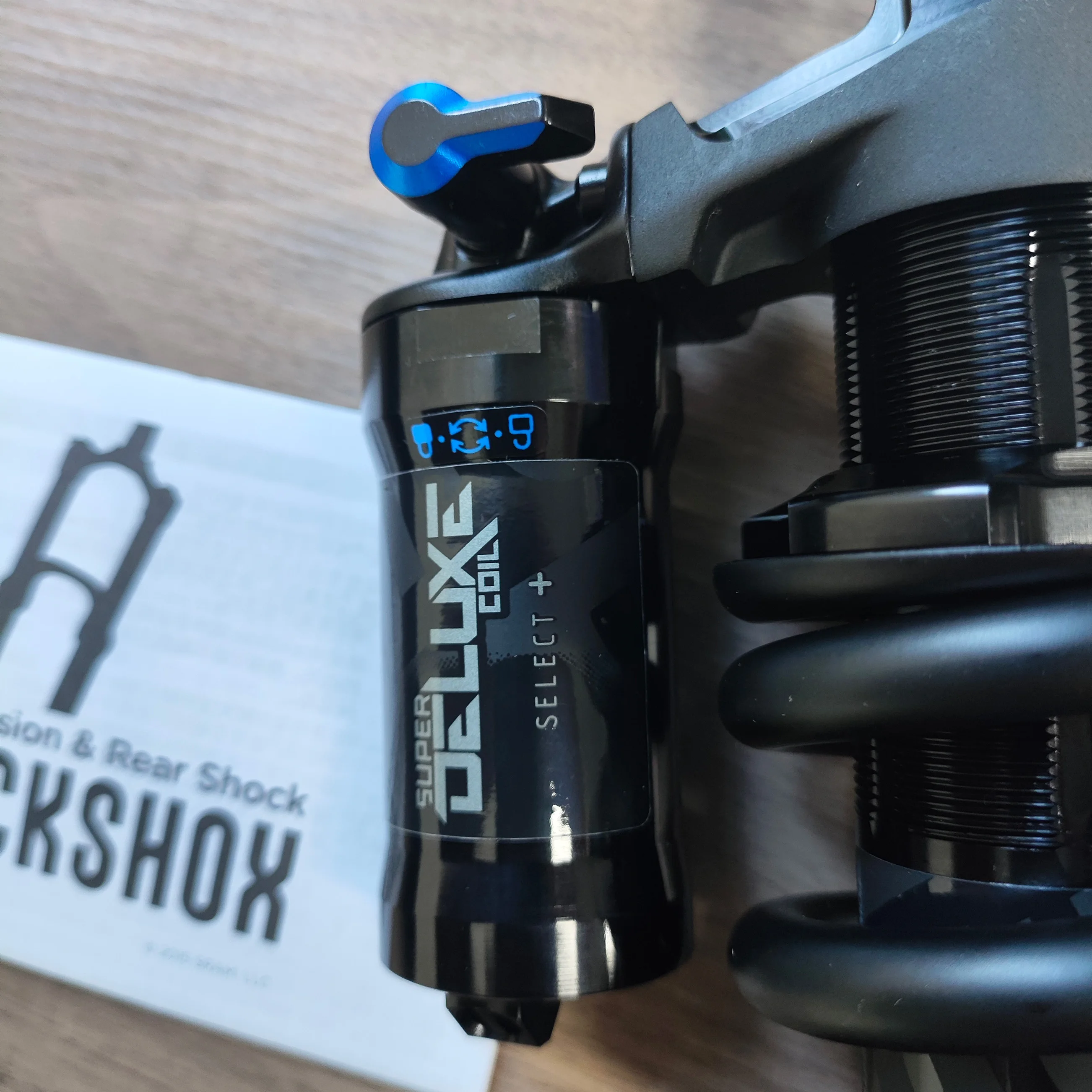 ROCKSHOX Super Deluxe Coil Select + resorte SPRUNG SHOCK MTB