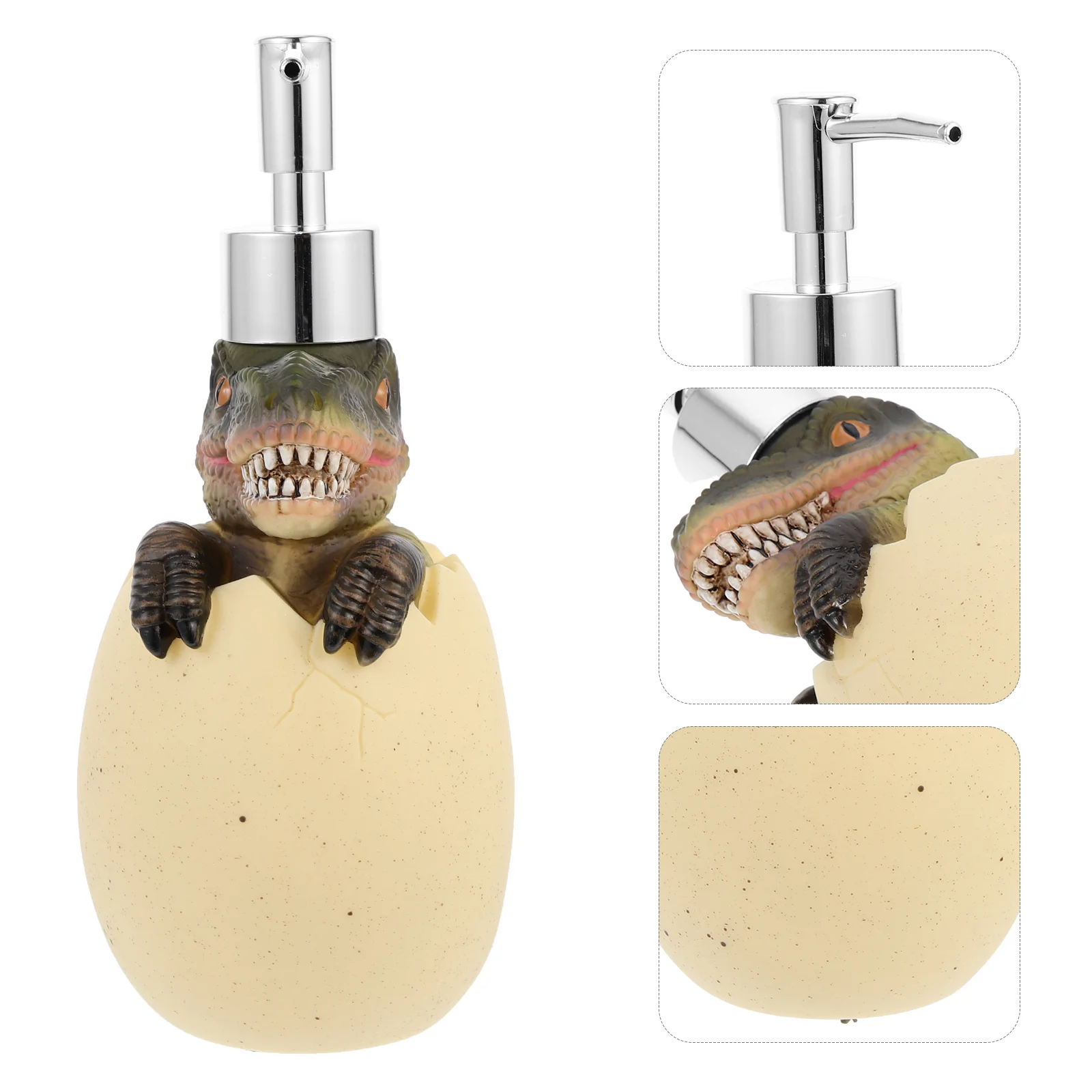 

Dinosaur Lotion Bottle Soap Press Dispenser Hand Handwashing Fluid Empty Shampoo Container Vinyl Pump Travel Toiletries