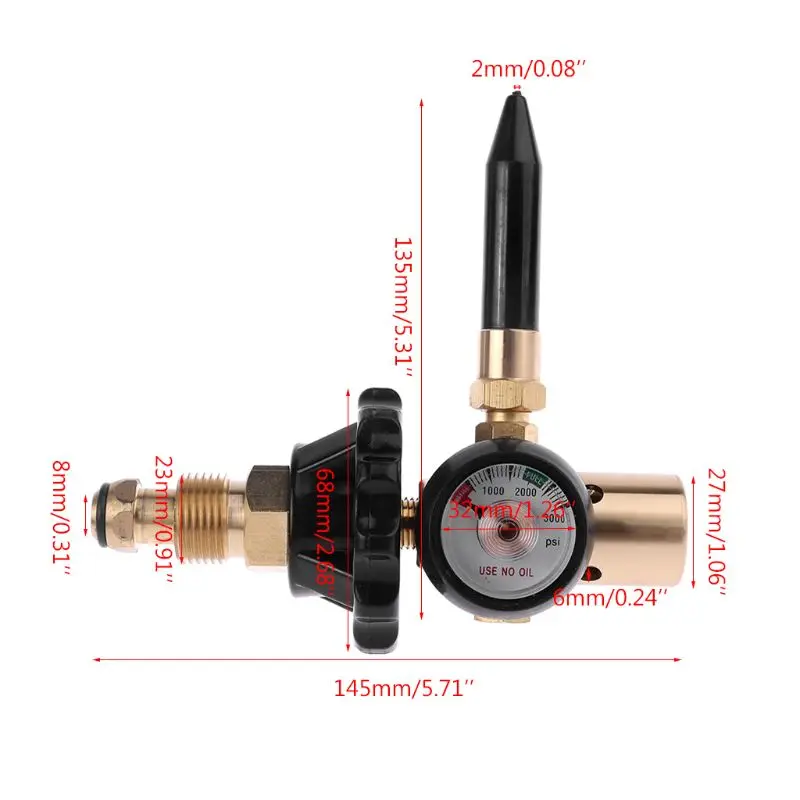 

Adjustable Water Reducing for Valve Pressure Gauge Regulator Valves With Gauge M Drop Shipping