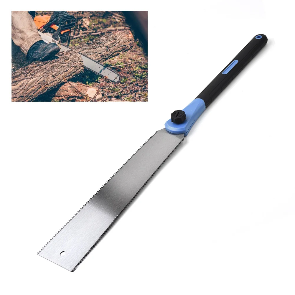 

Double Edge Hand Saw 65MN Steel Blade Handsaw Pruning Saws For Garden Carpenter Woodworking Plastic Cutter Tools