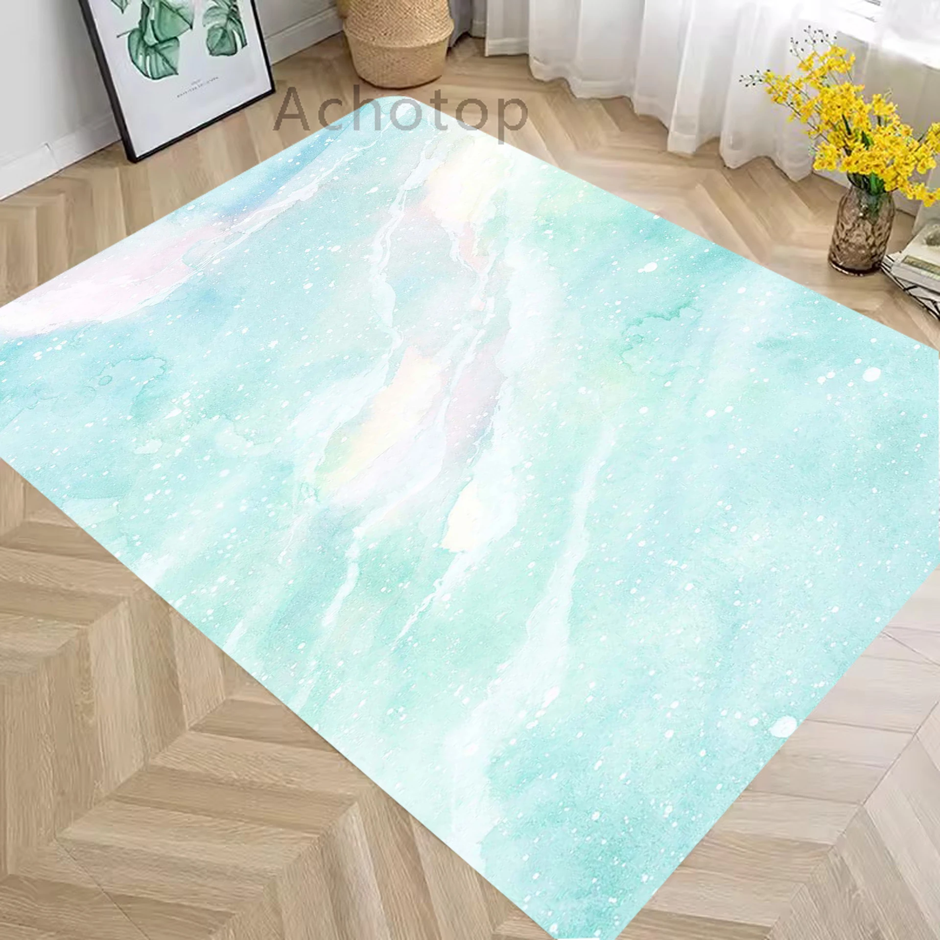 

Diatom Living Room Floor Mat Color Kitchen Mat Entrance Doormat for Living Room Rug Home Bedroom Floor Anti-Slip Mat Bedroom Rug