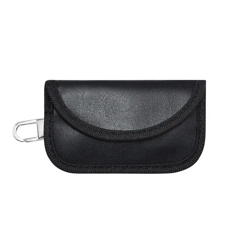 Faraday Car Keys Case Fob Signal Blocker Bag Rfid Shielding Key Credit Card Bags Organizer For Privacy Protection
