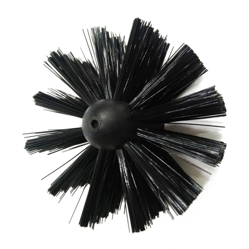 

1*Cleaning Brush Head Dryer Pipeline Nylon Brush Head Cleaning Inner Wall Oil Fume Machine Chimney (without Rod)