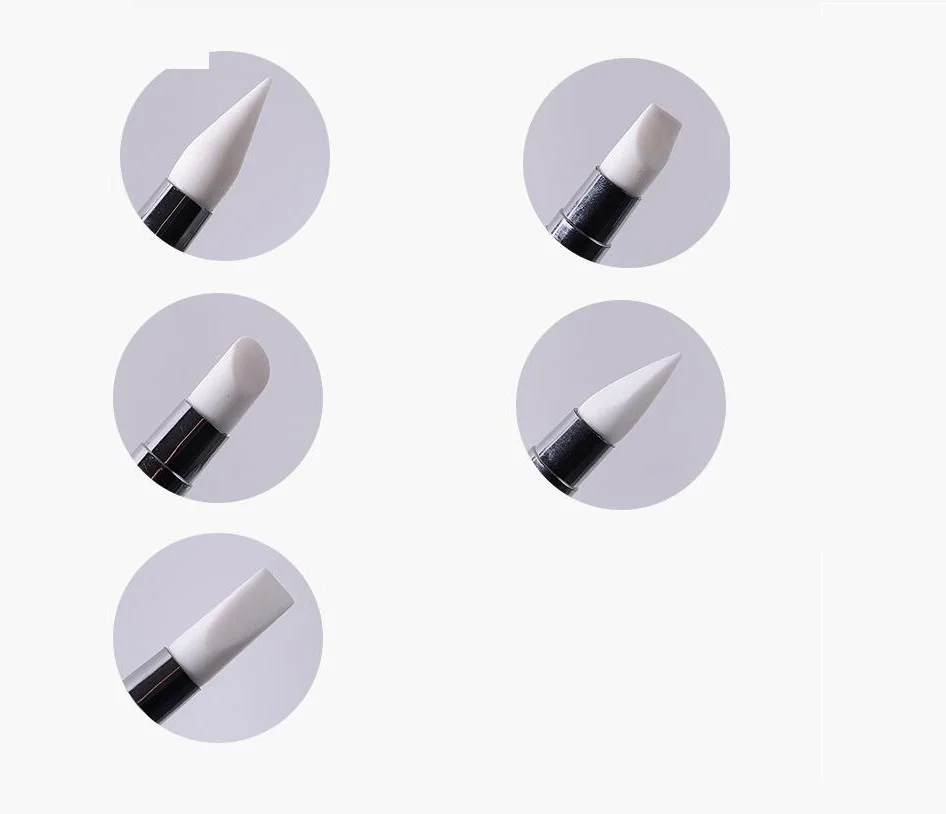 Watch Dial Cleaner Set of 5PCS Dirt Remover Tool Kit Anti Scratch Pen with Different Heads for Cleaning Watch Hands Face W1201