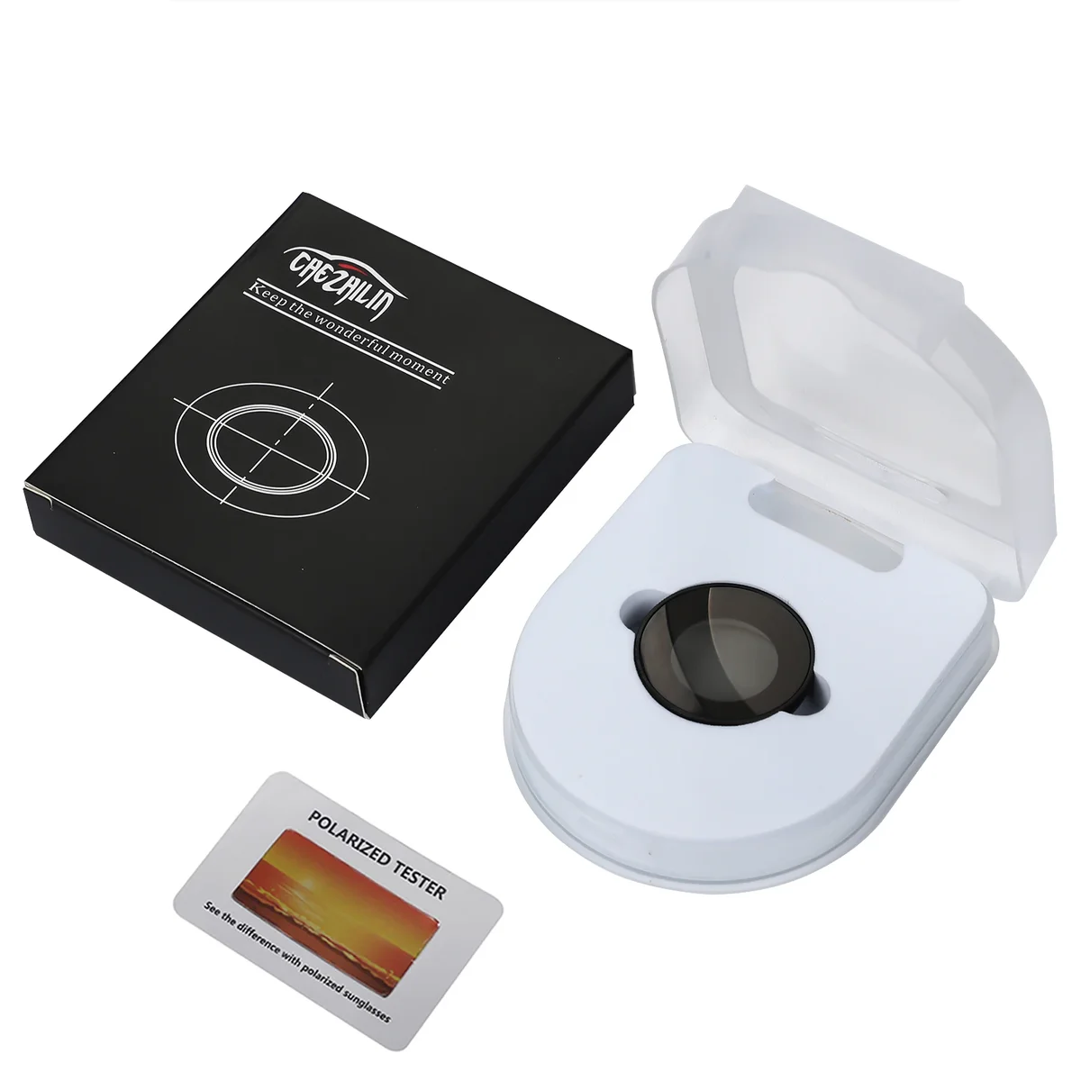 for DDPAI N5 Dual HD Lens Dust Protection Anti Glare CPL Filter For DDPAI Rear Camera CPL Filterfor DDPAI N5 Static Sticker — view 5