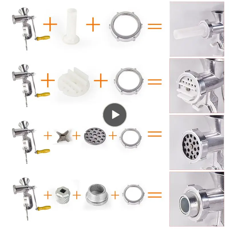 

Ручная ручная мясорубка, шприц для сосисок, Кухонный комбайн, наполнитель для измельчителя, устройство для приготовления макаронных изделий, кухонные инструменты, кухонная утварь