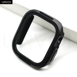 URVOI Premium Aluminum Watch Cover with Hard Bumper Metal Frame Protector for 41mm Series 789 (Black)