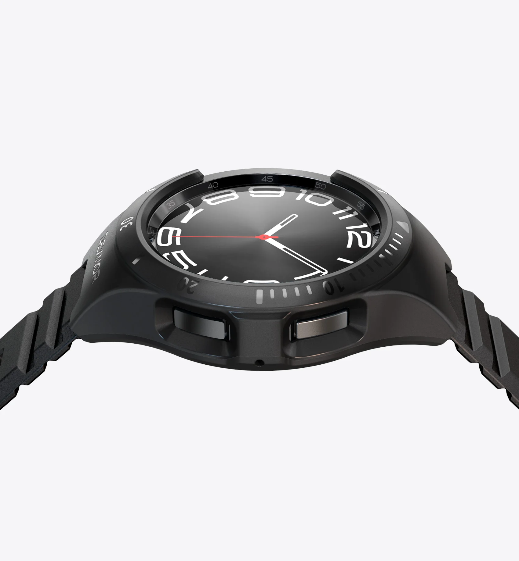 Rugged Shockproof Sports Band with Case - Adjustable Uni-body Design