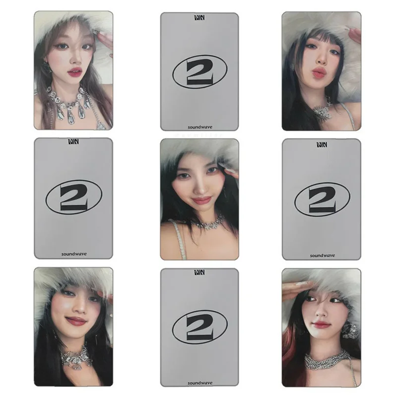 5pcs/set KPOP (G)I-DLE Album Second SW1.0 Snow Cap Special Card LOMO Card Song Yuqi GIDLE Postcard Minnie Gift Photo