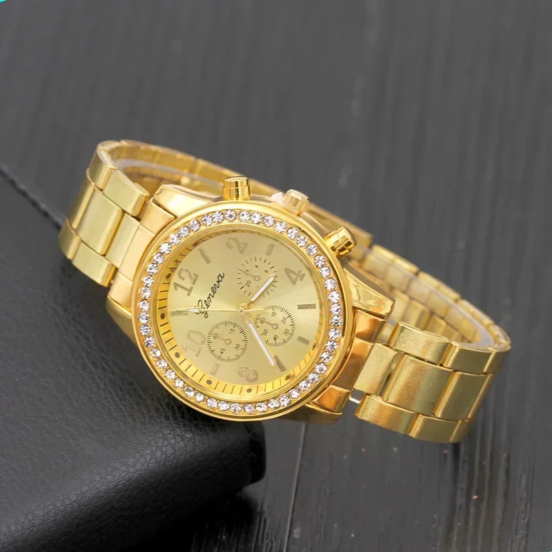 YIKAZE Women Watches Fashion Rose Gold Watch Ladies Bracelet Wristwatches Stainless Steel Silver Strap Female Quartz Watch Clock