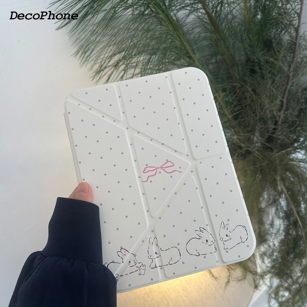 Cute Bunny Y-Fold Tablet Case