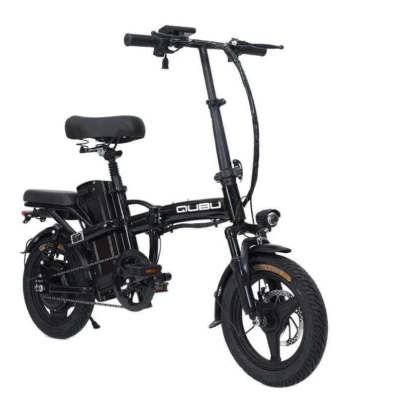 Adult 14 Inch Electric Folding Electric Bike Small Power Assisted