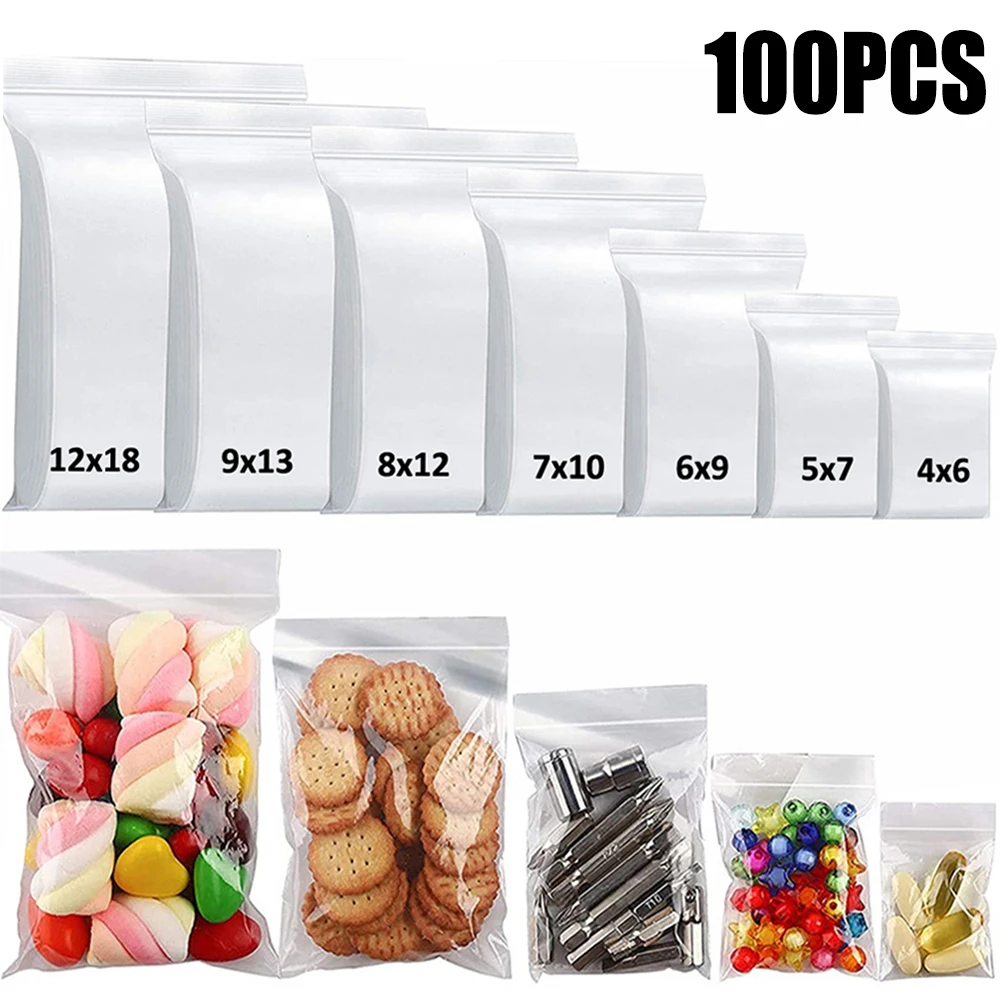 50pcs Transparent Plastic Bag With Handle Food Packaging Bag Party Favor  Baking Take Away Bags Plastic Gift Bags Thicken Carry Bag Shopping Bag  Christmas Baby Shower Party Favor Bag Cake Wrapping Pouches |